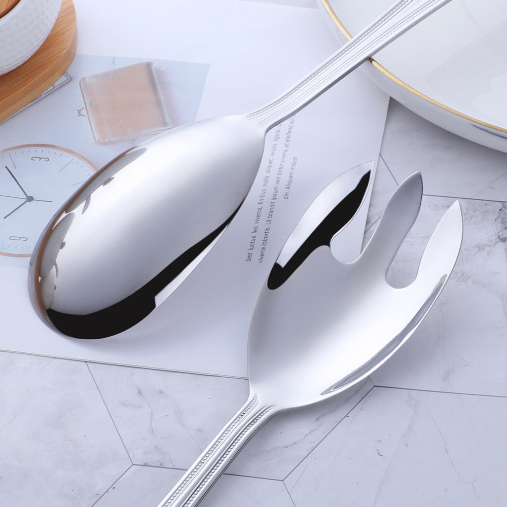 Luxury Mirror Polish Stainless Steel Cutlery for Dessert Shop Party Wedding Western