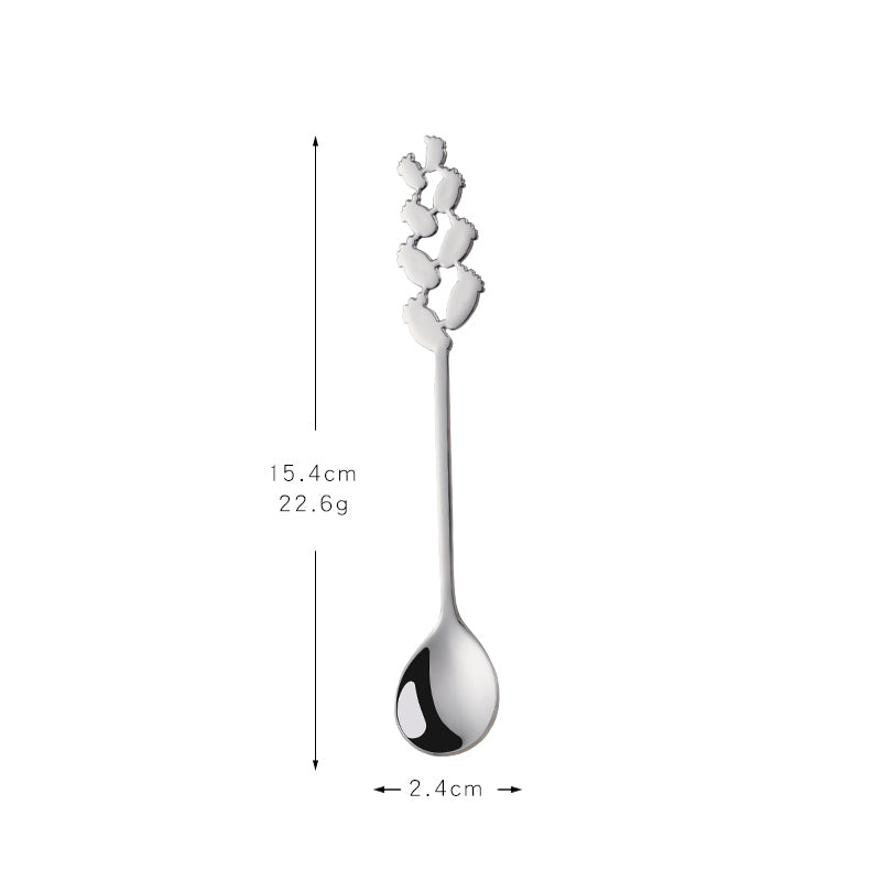 Buyer Star Wholesale Custom Creative Coffee Tea Stainless Steel 18/10 Titanium Spoon