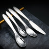 Buyer Star Child Silverware Silver Forks and Spoons Cutlery Set Stainless Steel Flatware