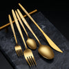 China Factory Cutlery Set Morden Stainless Steel Flatware Sets Knife Spoon Fork silverware