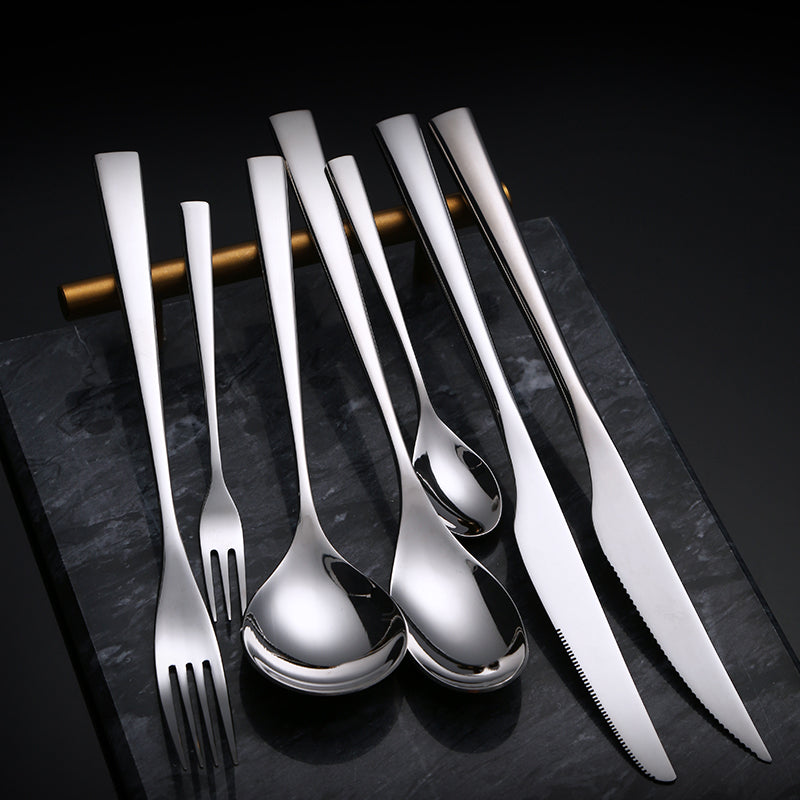 Buyer Star Silverware Set Flatware Cutlery Set 18/10 Stainless Steel Silverware Mirror Polished Dishwasher Safe for Home, Restaurant, Wedding, Party