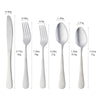 China Factory Cutlery Set Kitchen Morden Stainless Steel Flatware Sets For Wedding