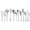 Amazon hot sales 12pcs/set 410 stainless steel kitchen cooking utensil set 5 Set/Sets(Min. Order)