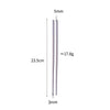 Buyer Star Wholesale 18/10 High Quality Silverware Chopsticks Stainless Steel 304 Chopsticks