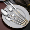 Cheap Price Stainless Tableware Flatware Silver Cutlery Dishwasher Acceptable