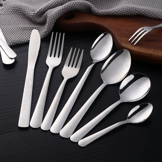Factory Wholesale Stainless Steel Fork Mirror Polish Hotel Kitchen Tableware