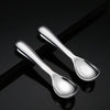 Custom Logo Wedding Metal Silver Ice Cream Spoon Small Spoons Cutlery Sets Stainless Steel Flatware