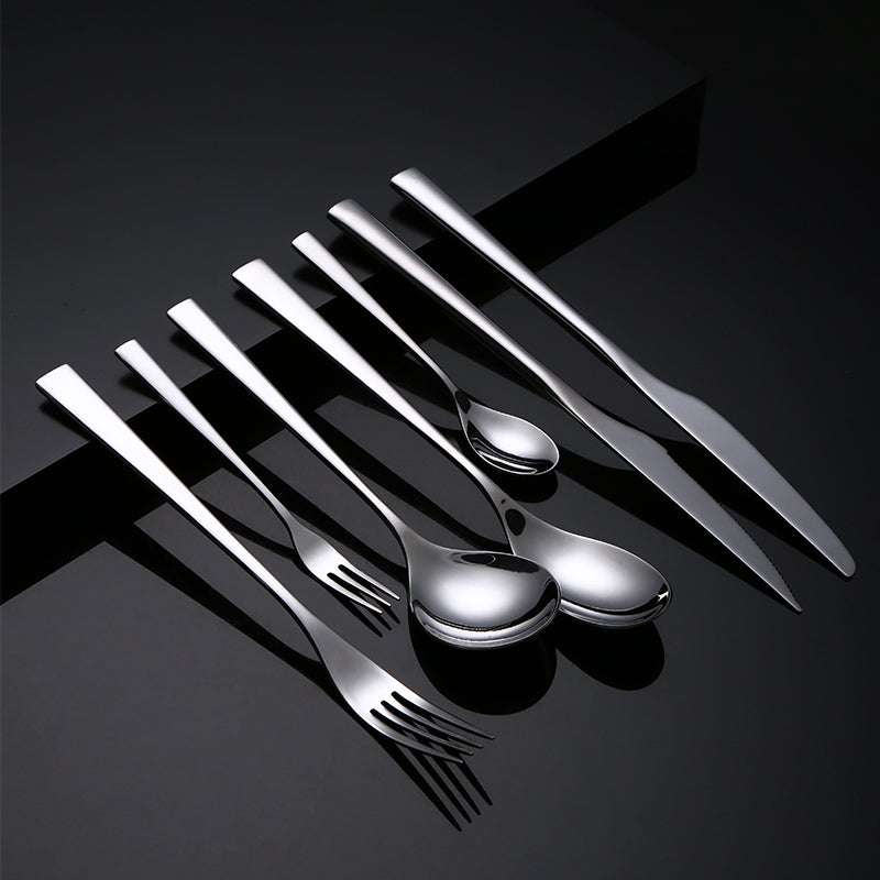 Buyer Star Silverware Set Flatware Cutlery Set 18/10 Stainless Steel Silverware Mirror Polished Dishwasher Safe for Home, Restaurant, Wedding, Party