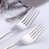 Wholesale High Quality Stainless Steel 18/10 Metal Heavy Cutlery Set 10 Set/Sets(Min. Order)