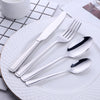 Buyer Star Modern tableware Silverware Stainless Steel Hotel Cutlery Flatware Set  for Restaurant