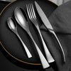 Wholesale Luxury Stainless Steel Rose Gold Wedding High Quality Cutlery Set 5 Set/Sets(Min. Order)