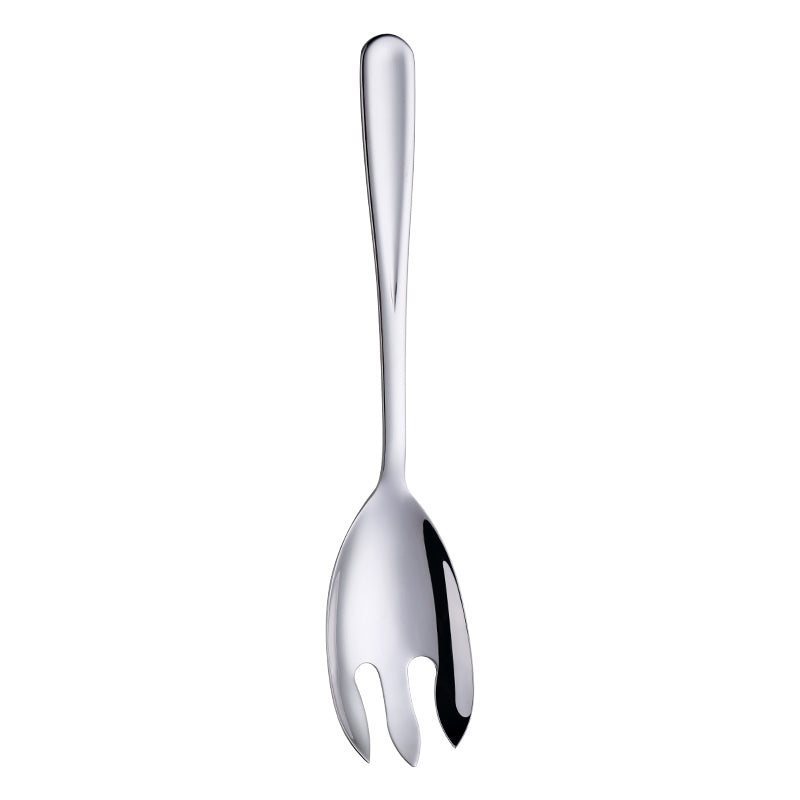 High Quality Stainless Steel 18/10 Cutlery Big Salad Serving Spoon and Fork 5 Set/Sets(Min. Order)