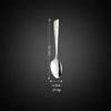 Luxury Korean Style Stainless Steel Bubble Cutlery Set Texture Pattern Gold Plated Flatware Set Spoon Fork Knife Set