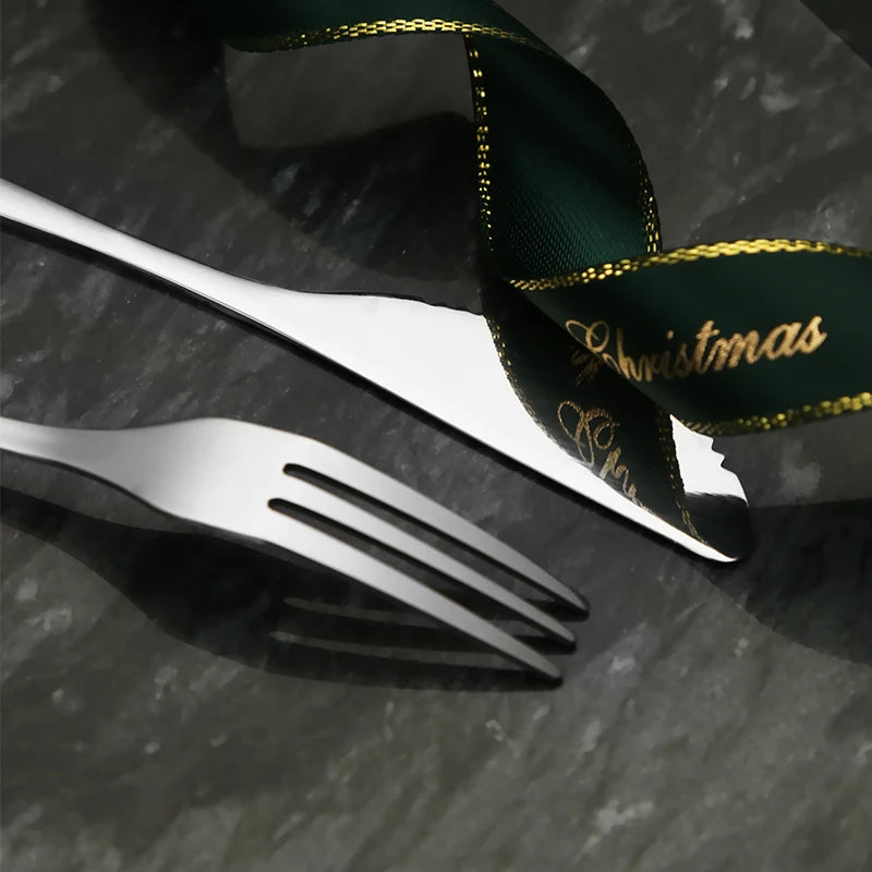 Wholesale Golden Spoon Factory Price Stainless Steel Gold Cutlery Set