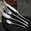 High Quality Hotel Cutlery Set Stainless Steel Fork Spoon Restaurant Flatware Sets