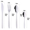 OEM/ODM Stainless Steel Travel Camping Metal Cutlery Set , Portable Silverware Set