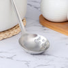 6/7cm Z-shaped integrated spoon drain Metal Stainless Steel Soup Spoon for Chafing Dishes Hot Pot Spoon