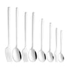 Wholesale Korean Style Stainless Steel Restaurant Cutlery Set Spoon Fork