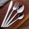 OEM/ODM Stainless Steel Travel Camping Metal Cutlery Set , Portable Silverware Set