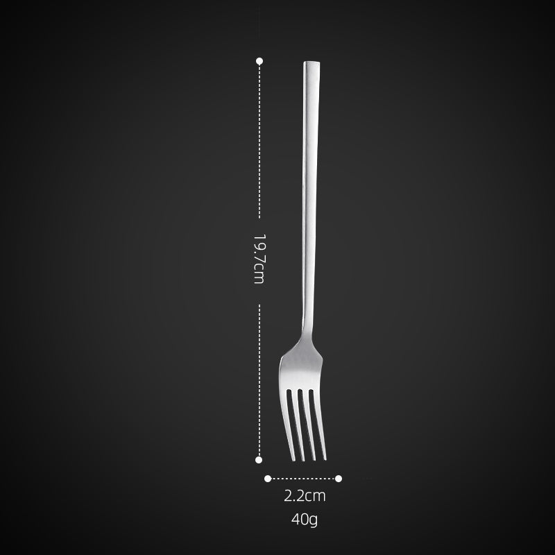 stainless steel silvery SUS 410 flatware sets luxury high quality stainless steel cutlery set