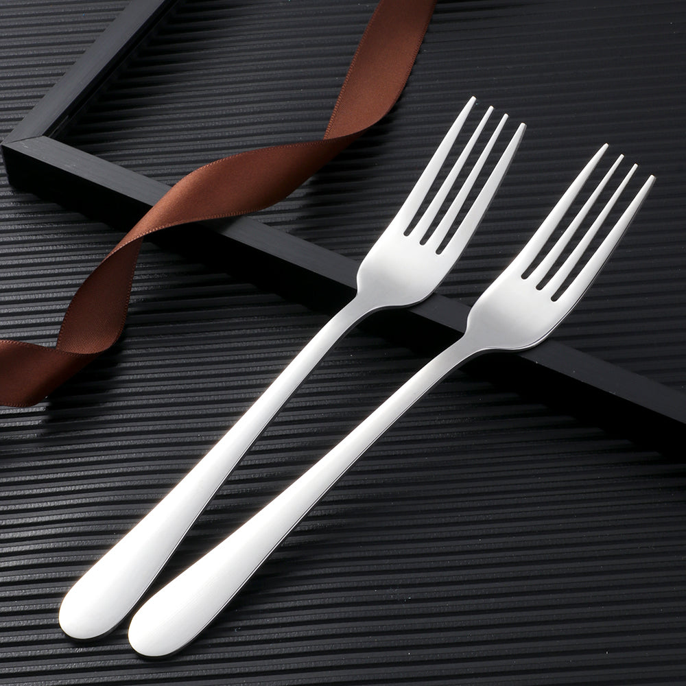 Wholesale Cheap Price High-grade stainless steel Tableware reusable cutlery set for restaurant hotel