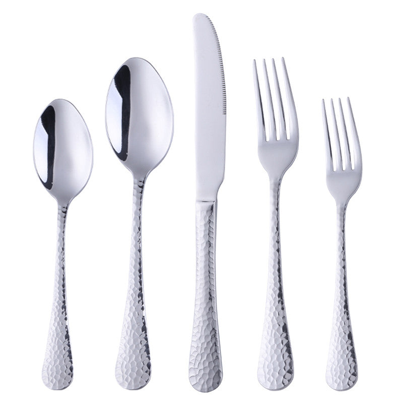 Outlet store Eco Friendly High Quality Metal Tableware Stainless Steel Cutlery Set