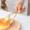 High Grade Stainless Steel Scissor Shaped Kitchen Tongs Bread Food Baking BBQ Clips 5 Piece/Pieces(Min. Order)