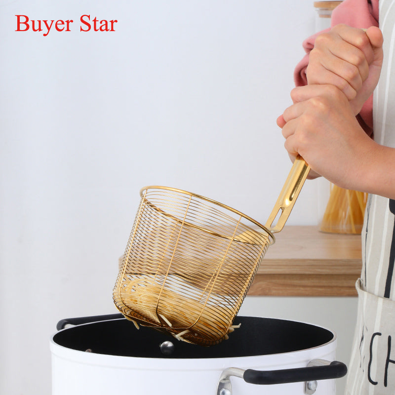 High Quality Stainless Steel Kitchen Tools Metal Multi Colors Basket Colander 5 Piece/Pieces(Min. Order)