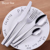 Wholesale Stainless Steel Western Tableware Flatware Gold Cutlery set 5 Set/Sets(Min. Order)