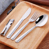 Outdoor Portable Stainless Steel Picnic Knife Fork Spoon Camping Dinnerware Set Tableware Set