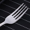 Outlet store Mirror Polished stainless steel silverware spoon fork set cutlery set