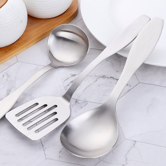 Japanese style stainless steel kitchen cooking utensil set rice scoop spatula 6 Set/Sets