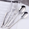 Wholesale High Quality Stainless Steel 18/10 Metal Heavy Cutlery Set 10 Set/Sets(Min. Order)