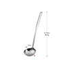 Wholesale Cheap Chinese 410 Stainless Steel Long Handle Hot Pot Soup Spoon