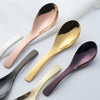 Hot sale Chinese Style stainless steel Eco-Friendly court soup spoon shopify 10 Piece/Pieces(Min. Order)