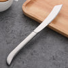 New Design 18/0 Stainless Steel Steak Dinner Flatware Restaurant Cutlery Salad Fruit Serving Knife Fork