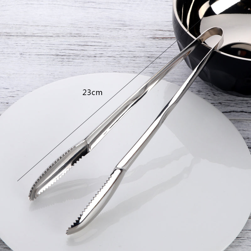 Wholesale Stainless Steel  kitchen tong for sale food ice tongs for picking up food 50 Piece/Pieces(Min. Order)