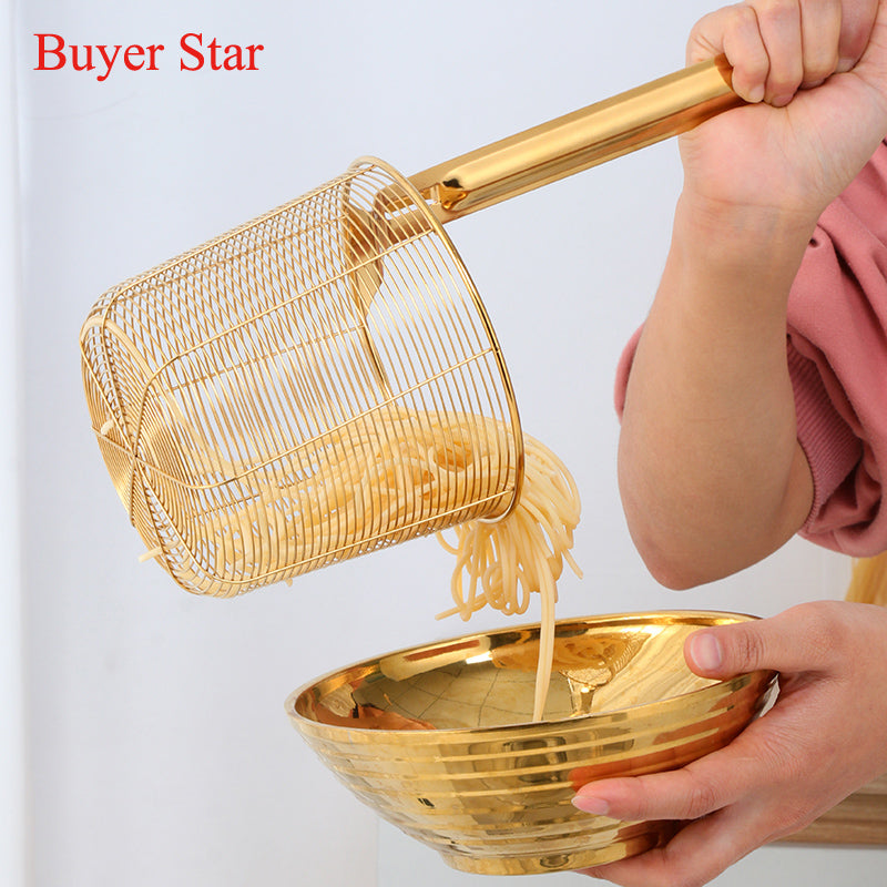 High Quality Stainless Steel Kitchen Tools Metal Multi Colors Basket Colander 5 Piece/Pieces(Min. Order)