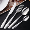 Outlet store Restaurant Hotel flatware spoon fork knife stainless steel cutlery set