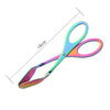 High Grade Stainless Steel Scissor Shaped Kitchen Tongs Bread Food Baking BBQ Clips 5 Piece/Pieces(Min. Order)