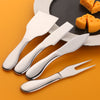 Four-piece set of stainless steel cheese knives Outlet store